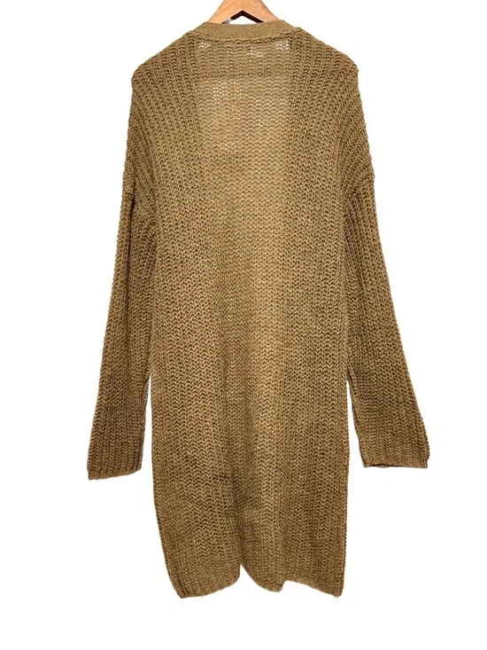 FRANSA Wool Alpaca Chunky Cardigan Cozy Minimalist Cottagecore - Picture 3 of 10